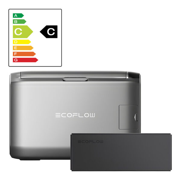 53727_25 Komplekt: EcoFlow Glacier 55L kaasaskantav külmik + 298Wh aku.