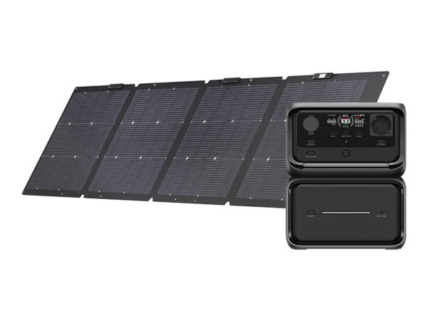 53755_1 Komplekt: EcoFlow River 3 Max Plus toitejaam 220W päikesepaneel.