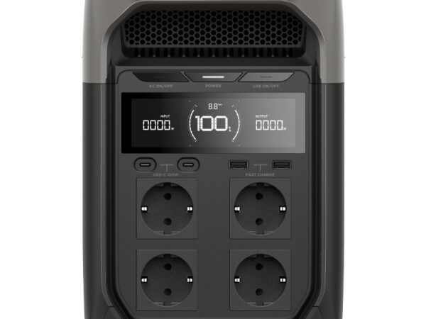 53759_3 Komplekt: EcoFlow Delta 3 toitejaam + 400W fotogalvaaniline paneel.