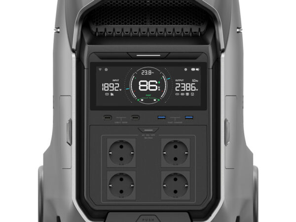 53764_3 Komplekt: EcoFlow Delta Pro 3 toitejaam + 2x 400W päikesepaneel.