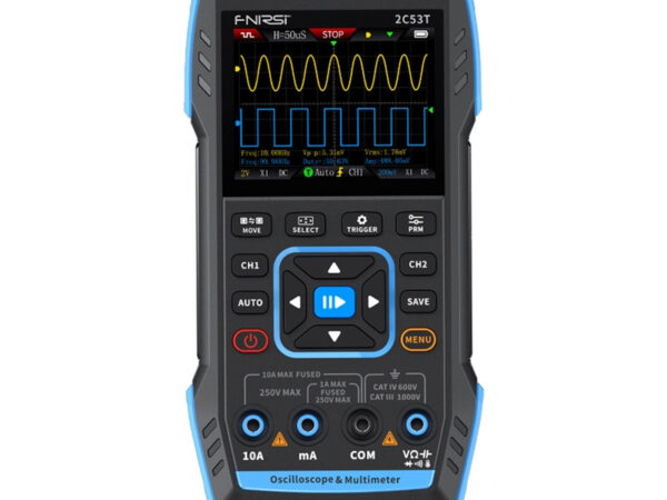 53784_1 FNIRSI 2C53T 3-in-1 kaasaskantav osillograaf multimeeter signaaligeneraator