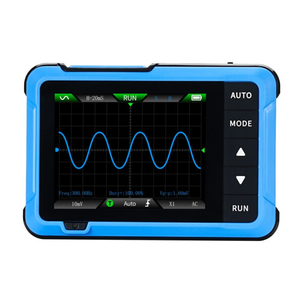 Kantav 2-in-1 mini oskooskoop FNIRSI DSO510 signaaligeneraator