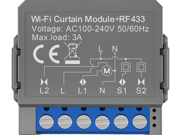 54039_1 Avatto CMS16-RF-1 WIFI+RF nutikate kardinate moodul