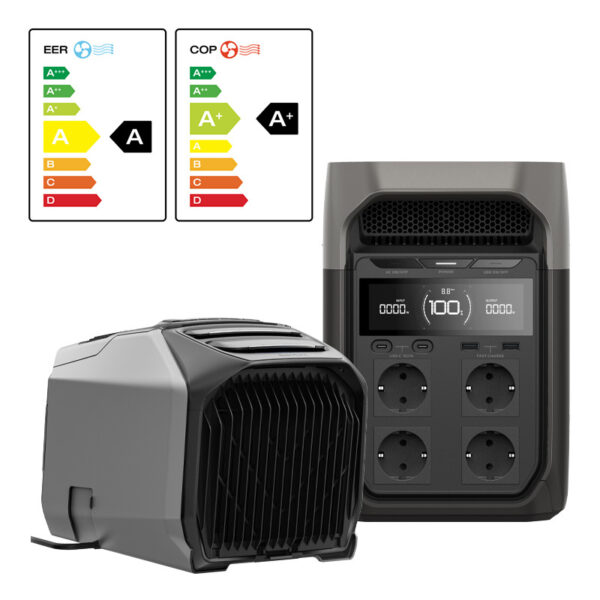Ecoflow Eet Delta 3 toitejaam + Wave 3 kliimaseade