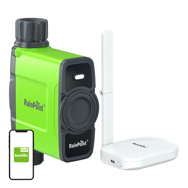 RainPoint Wifi 1-tsooni niisutuskontroller koos väravaga