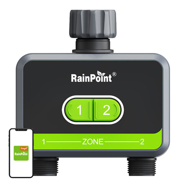 RainPoint 2-tsooniline niisutuskontroller rakendusega