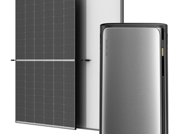 Balkonipaneelide fotogalvaanika koos energiasalvestusega 1.92kWh EcoFlow STREAM Ultra 1020W.