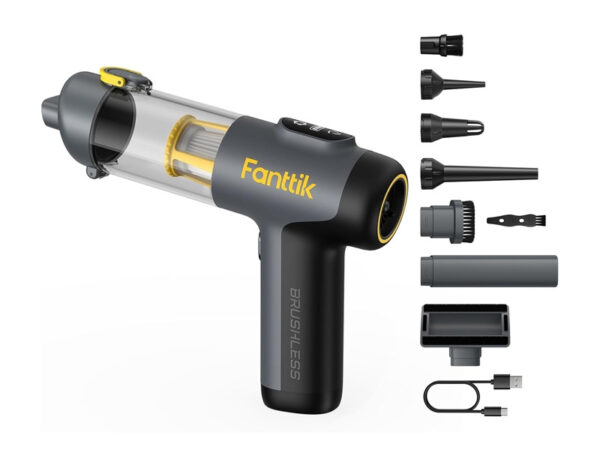 54437_1 Fanttik Slim V9 Mix juhtmevaba kaasaskantav auto tolmuimeja