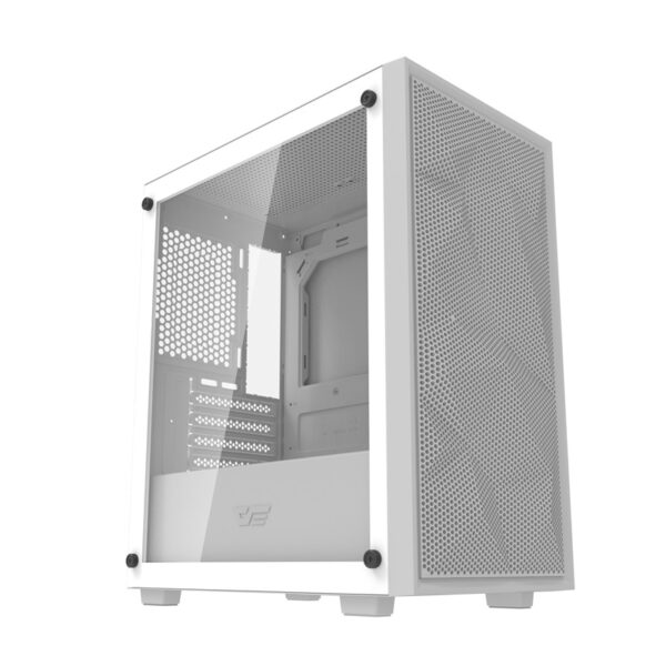Darkflash M305 Mesh arvutikorpus ilma ventilaatoriteta (Valge)