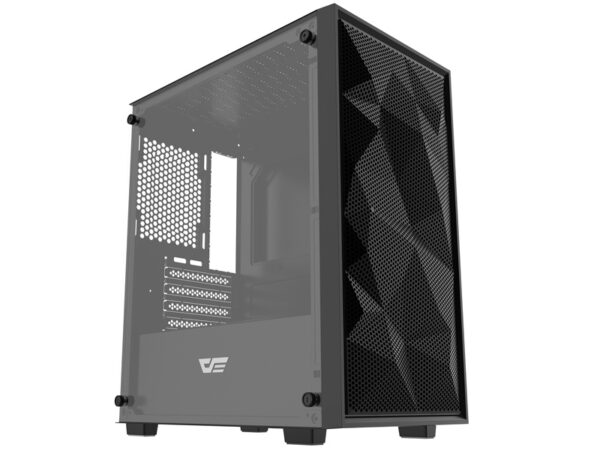 54673_6 Darkflash M305 Mesh arvutikorpus ilma ventilaatoriteta (Must)
