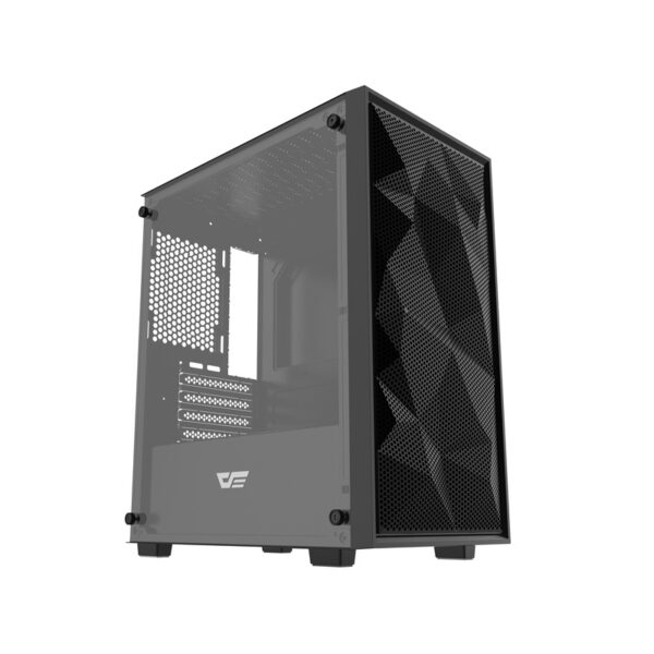 Darkflash M305 Mesh arvutikorpus ilma ventilaatoriteta (Must)