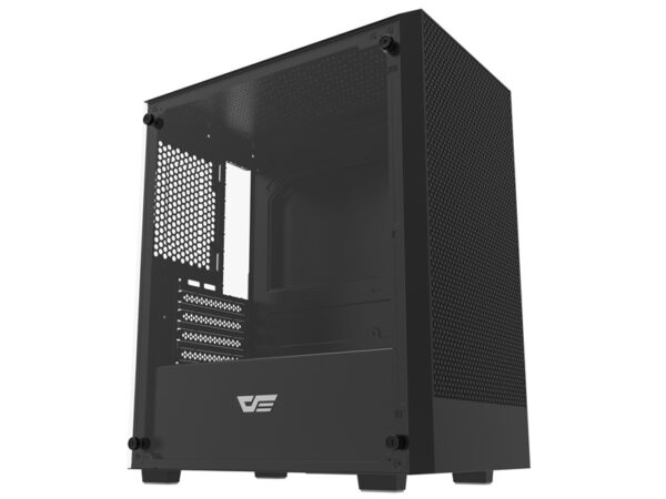 Darkflash M305 arvutikorpus ilma ventilaatoriteta (Must)