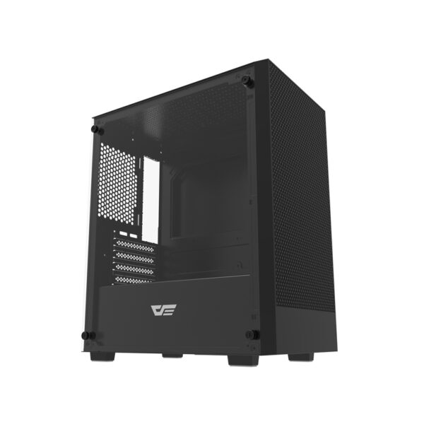 Darkflash M305 arvutikorpus ilma ventilaatoriteta (Must)