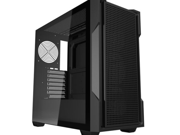 54679_2 Darkflash DS900 Mesh arvutikorpus ilma ventilaatoriteta (Must)