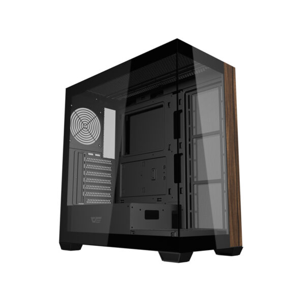 Darkflash DS900W arvutikorpus ilma ventilaatoriteta (Must)
