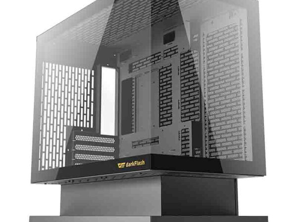 Darkflash F1 arvutikorpus (must) + 6 ARGB ventilaatorit