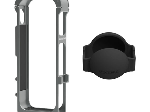 Sunnylife metallist magnetraam koos silikoonist objektiivikattega Insta360 X5 jaoks