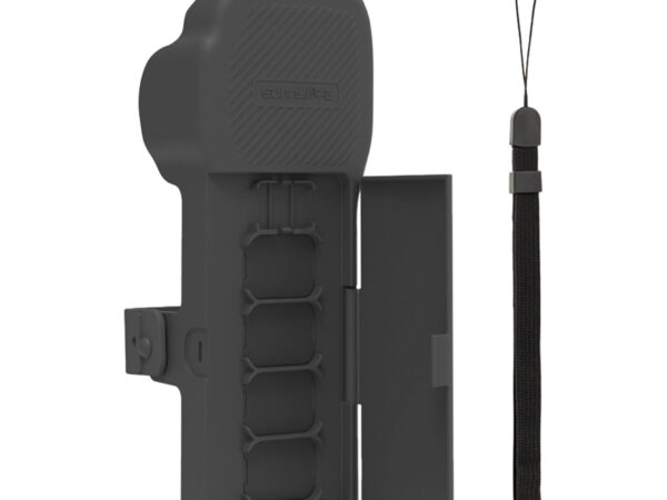 Sunnylife kaitsekott rihmaga ja kaelapaelaga Osmo Pocket 3 jaoks (hall)