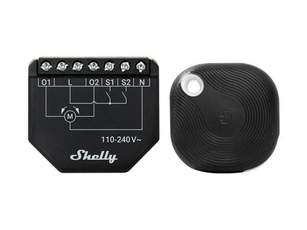 WiFi Shelly Shutter + BLU Nupp Tough 1 rulood/kardinate juhtimisseade