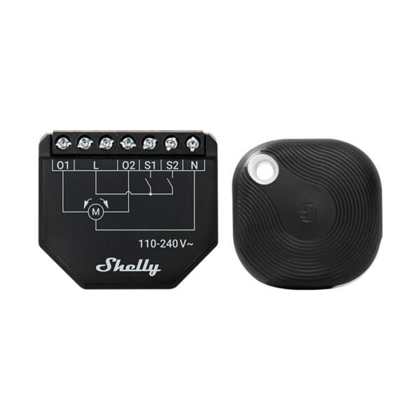 WiFi Shelly Shutter + BLU Nupp Tough 1 rulood/kardinate juhtimisseade