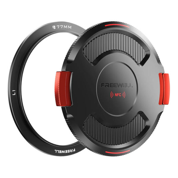 Freewell 77mm alusring koos kaanega Real Locking VND jaoks