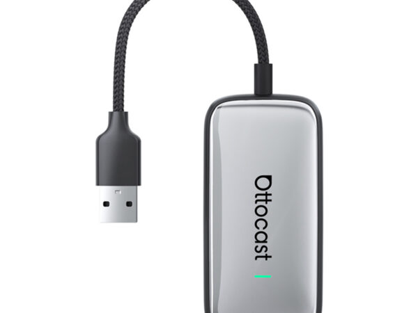 55205_1 Ottocast Play2Video Ultra Carplay/Android Auto juhtmevaba adapter