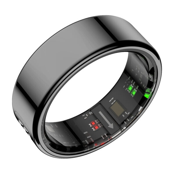 Colmi R12 smartring 19.1mm suurus 9 (Must)