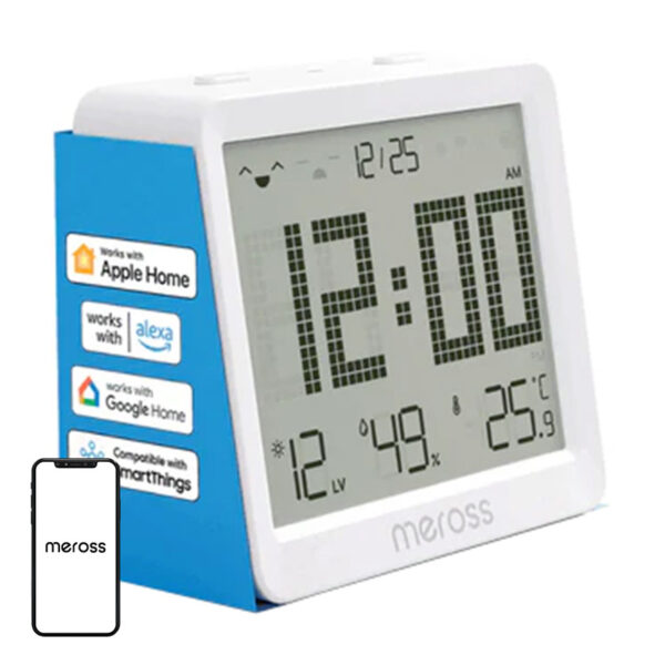 Meross MS130-EU nutikas temperatuuri ja niiskuse andur