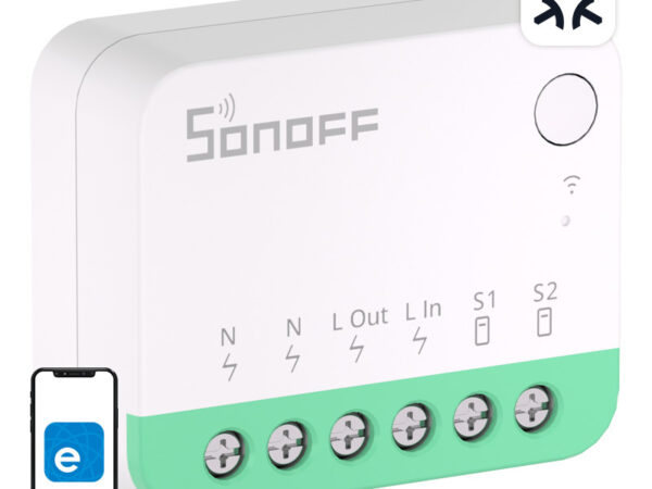 55362_5 Sonoff MINIR4M Matter nutikas WiFi mini lüliti (HomeKit, SmartThings, Home Assistant).
