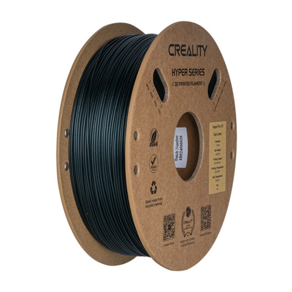 55382_1 Hyper PLA-CF Creality filament (Tume roheline)