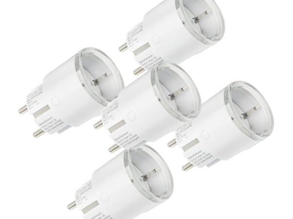 5 tk Shelly Plug S MTR Gen3 12A nutikad pistikud (valge)