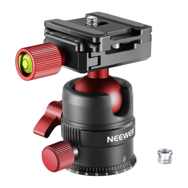 Neewer metallkuulpea statiivile 28MM Punane