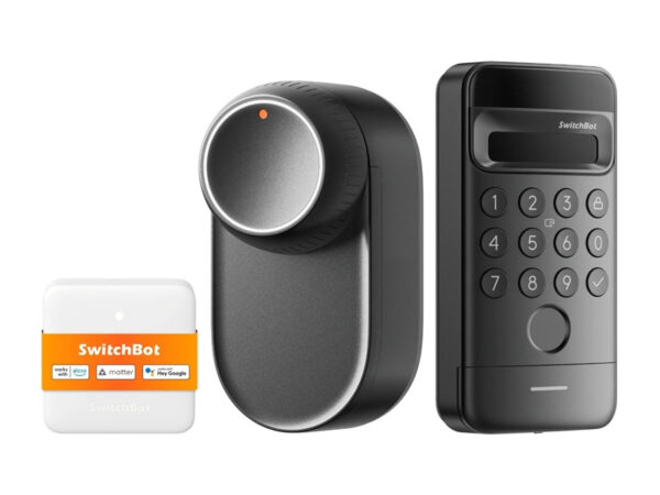55731_1 SwitchBot Ultra 3-in-1 nutikas lukk koos Hub Mini Matter juhtpaneeli ja Vision klaviatuuriga