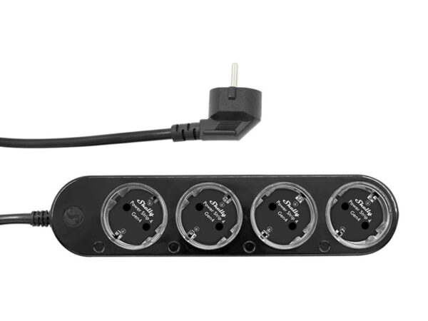 Nutikas 12A Shelly toitepistikupesa 4 Gen4 Zigbee/Matter must