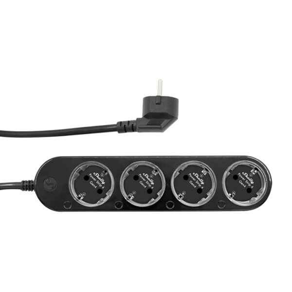 Nutikas 12A Shelly toitepistikupesa 4 Gen4 Zigbee/Matter must
