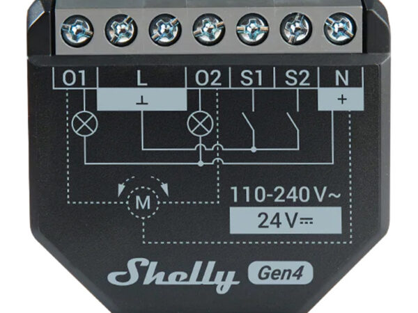 Sterownik Shelly 2PM Gen4 Zigbee/Matter