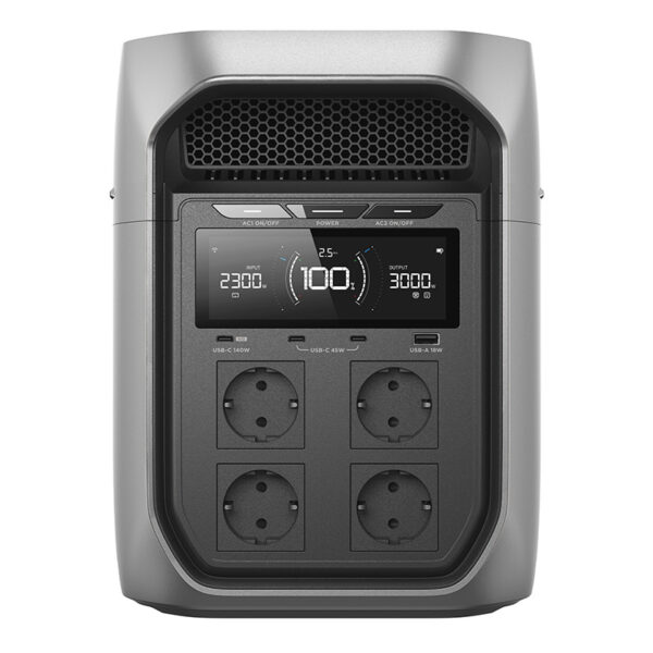 EcoFlow DELTA 3 Max Plus kaasaskantav toitejaam