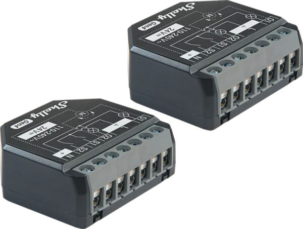 2 tk Shelly 2PM Gen4 Zigbee/Matter kontrollerid