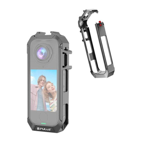 Puluz metallist kaitsekorpus Insta 360 X4 Air jaoks (hall)