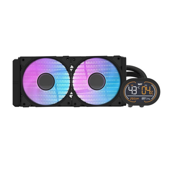 Darkflash DH240D v2 CPU veejahuti (must)