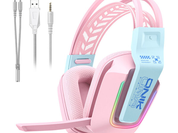 ONIKUMA X13 mängupeakomplekt (roosa)