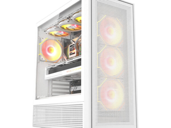 DarkFlash AIRNOVA arvutikorpus (valge) + 3 ventilaatorit