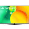 ELKO: 1380501 LG 55NANO763QA | 55” NanoCell 4K Smart TV | webOS | UHD | WiFi | Bluetooth