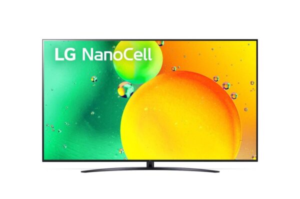 ELKO: 1380501 LG 55NANO763QA | 55” NanoCell 4K Smart TV | webOS | UHD | WiFi | Bluetooth