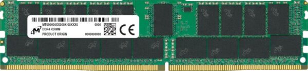 Micron 64GB DDR4 ECC RDIMM 3200MHz serveri mälu