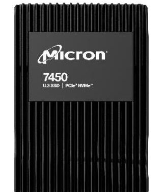 ELKO: 1381943 Micron 7450 MAX 3.2TB NVMe U.3 SSD