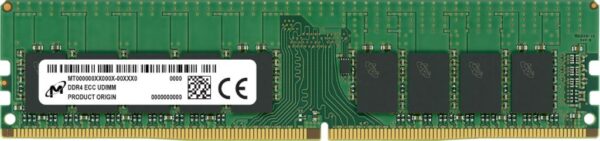 Micron 32GB DDR4 ECC UDIMM 3200MHz serveri mälu MTA18ASF4G72AZ-3G2R