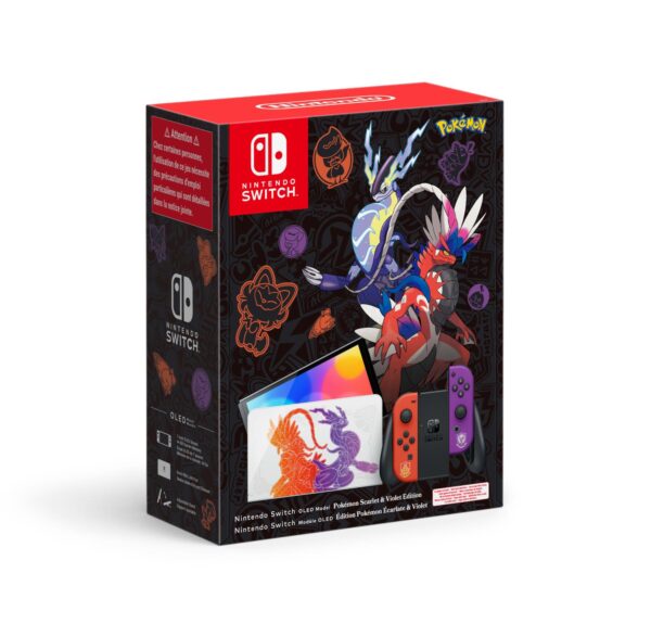 Nintendo konsool Switch OLED Scarlet Violet 10009862