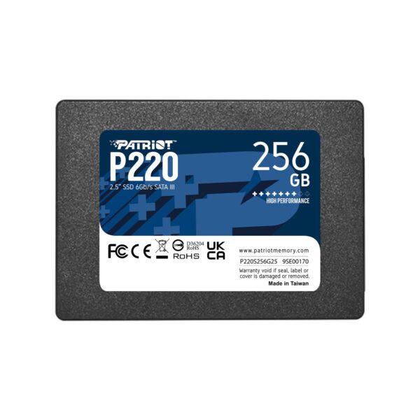 Patriot SSD ketas 256GB SATA 2.5 P220 P220S256G25