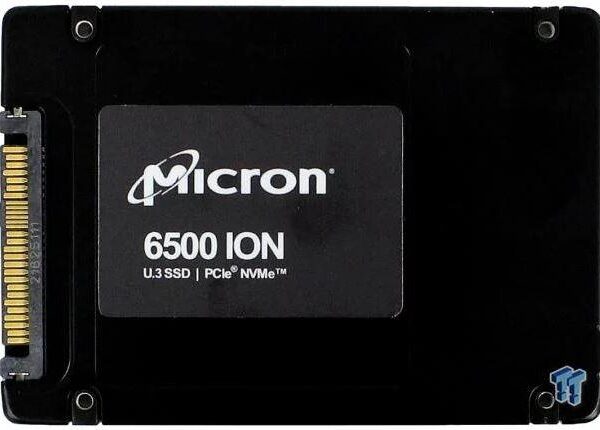 ELKO: 1396230 Micron 6500 ION 30.72TB NVMe U.3 SSD
